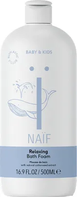 Produktbild von NAÏF Pflegender Badeschaum für Babys & Kinder, Baby-Schaumbad, Flasche, getestet, Hypoallergen, 500 ml