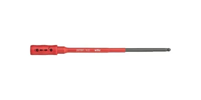 Produktbild von Wiha Bithalter VDE 6-kant 3,8mm Gesamtlänge 170mm für 6mm Bits mit Clic-Fix-Schnellwechsel-Halter - 35870