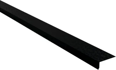 Produktbild von PRECIT Traufblech für Trapezblech Tiefschwarz RAL 9005 Shimoco 80µm 2000 mm x 80 mm x 30 mm x 0,5 mm