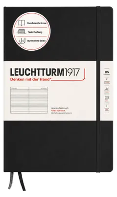 Obrázok produktu pre LEUCHTTURM1917, zápisník formátu B5, tvrdá väzba, 219 očíslovaných strán