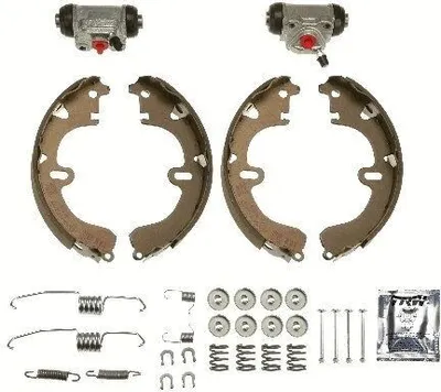 Produktbild von TRW Bremsbackensatz Trommelbremse Hinten für TOYOTA COROLLA Liftback (E11) 200mm BK1915