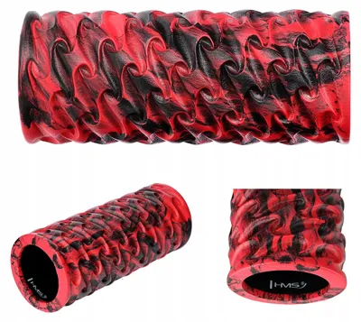 Produktbild von HMS FS133 Fitnessroller 33cm Rot Schwarz
