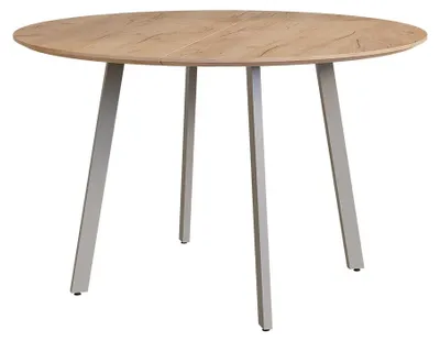 Image de Table à manger Vicco Halvar Grège 120x120cm, Model 58600