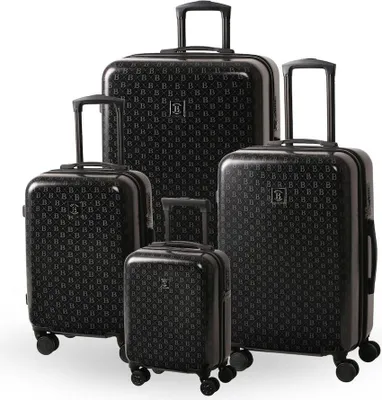 Produktbild von Reisekoffer BERTOO Torino - schwarz/schwarz Set 4in1