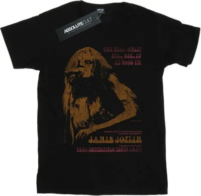 Produktbild von Janis Joplin - "Madison Square Garden" T-Shirt für Damen BI43015 (L) (Schwarz)