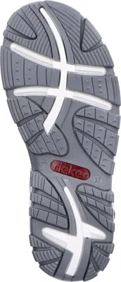 Produktbild von Rieker Damen Sandale Trekking Outdoor Stretch Klettverschluss schmal 68871, Größe:39 EU, Farbe:Blau
