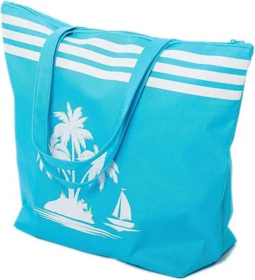 Immagine prodotto di Borsa da spiaggia da donna, grande, elegante, con cerniera, tasca interna e impermeabile, design alla moda