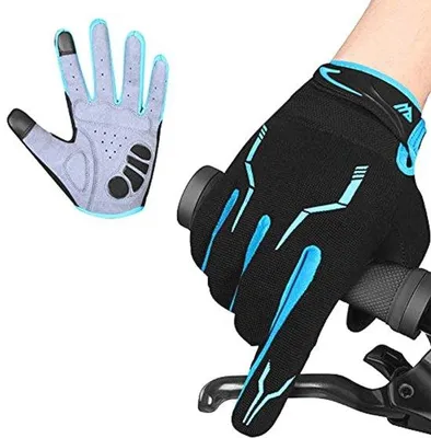 Productafbeelding van Fietshandschoenen met Touchscreen, MTB Handschoenen met Padding, Antislip voor Mannen en Vrouwen