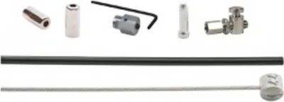 Produktbild von XLC Bremszugkit f. Rollerbrakes BR-X95 1700/2350mm 1 Nippel schwarz