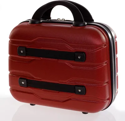 Produktbild von Reisekosmetikkoffer BERTOO Firenze - rot 14 l