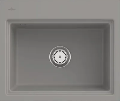 Produktbild von Villeroy & Boch Keramikspüle 33661FKD, Subway Style 60 S Flat Flächenbündige Spüle - inkl.