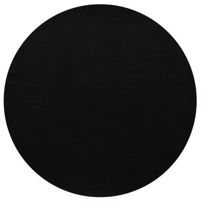 Produktbild von Asa Tischset Lederoptik Rund Schwarz (38cm)