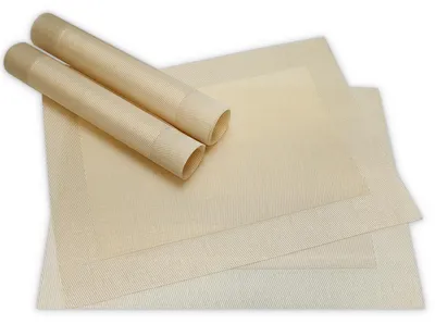 Produktbild von Tischsets BORDA 4er Set Champagner als Tischuntersetzer