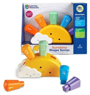 Productafbeelding van Learning Resources, vormensorteerder, 1,5 rok/roky, plastic, meerkleurig