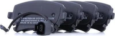 Produktbild von ZIMMERMANN Bremsbeläge Satz Hinten Bremsklötze für VW Transporter V Bus (7HB, 7HJ, 7EB, 7EJ, 7EF, 7EG, 7HF, 7EC) 23326.175.1