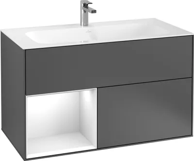 Produktbild von Villeroy & Boch V&B Waschtischunterschrank FINION 996x591x498 Reg Wln Ve/Peony