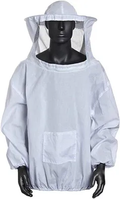 Immagine prodotto di Tuta da apicoltore da uomo | Abbigliamento professionale per apicoltori (bianco) | Tuta da apicoltore di alta qualità