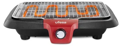 Elektrischer Tischgrill 2300W, 38x24cm, regelbare Temperatur, spülmaschinenfest