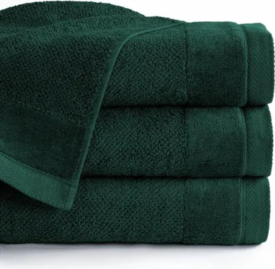 Image de Serviette Vito 50x90 C. Vert 550g 100% coton