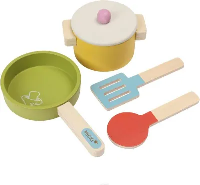 Immagine prodotto di Accessori da cucina in legno, set da 5 pezzi
