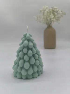 Produktbild von Sojakerze "Weihnachtsbaum" Duftkerze für Weihnachten