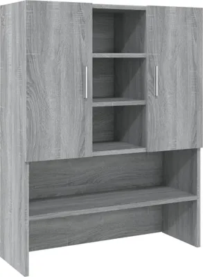 Zdjęcie produktu dla vidaXL Szafka pod pralkę szara Sonoma 70,5x25,5x90 cm