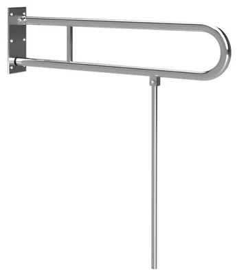 Produktbild von Sapho HANDICAP Haltegriff mit Stützbein 813mm, polierter Edelstahl