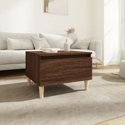 Produktbild von "2026 MODERNE"Beistelltisch - modernes Design - Flurtisch/Wohnzimmertisch - Braun Eichen-Optik 50x46x35cm Holzwerkstoff NEU613023 - Konsolentische