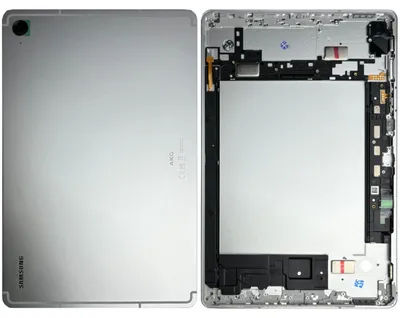 Produktbild von Akkudeckel für Samsung Galaxy Tab S9 FE GH82-32604B Silber Ersatzteil