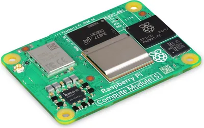 Immagine prodotto di Raspberry Pi Compute Module 5 - RAM: 8GB - Flash: 64GB - WLAN / Bluetooth: ja
