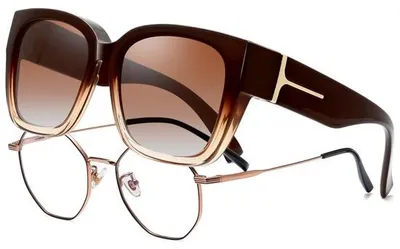 Produktbild von Sonnenbrille polarisiert, UV400-Schutz - Herren-Sonnenbrille - Damen-Sonnenbrille - Überbrille - Modische Sonnenbrillen - Stilvolles Design