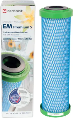 Produktbild von Carbonit EM Premium Wasserfilter Filtereinsatz Ersatzfilter Original 0,45µm EM-5