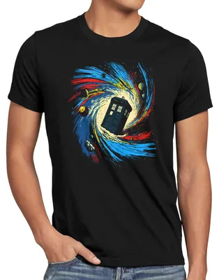 Produktbild von style3 Time And Space Vortex Herren T-Shirt