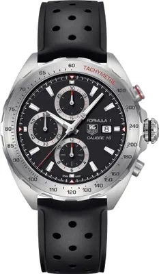 Zdjęcie produktu dla Zegarek męski Tag Heuer Formula 1 z chronografem, srebrno-czarny, model CAZ2010.FT8024