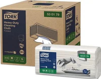 Produktbild von Tork Wischtuch Extra Stark 530179 1lagig ws 105 St./Pack.