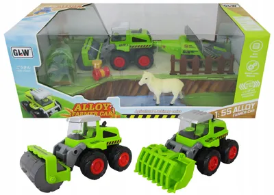 Produktbild von Trifox Traktor mit Anhänger und Zubehör Spielset