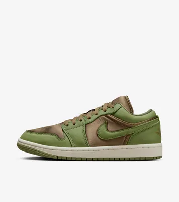 Produktbild von Nike Air Jordan 1 Low SE "Brown Kelp Sky J Light Olive", Grün, Größe: 40