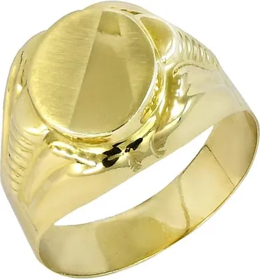 Produktbild von Herrenring aus 14-karätigem Gold Glare Serie 1463 hypoallergen Ringgröße 70 Höhe 27,8mm