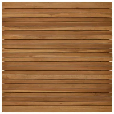 Zdjęcie produktu dla Blat stołu vidaXL, 90 x 90 x 3,5 cm, kwadratowy, z litego drewna tekowego
