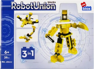 Obrázok produktu pre Stavebné bloky Robot 39 kusov ALLEBLOX