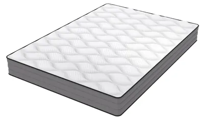 Immagine prodotto di Materasso a molle insacchettate 90x200 cm - 7 zone - Altezza 20 cm - Bianco