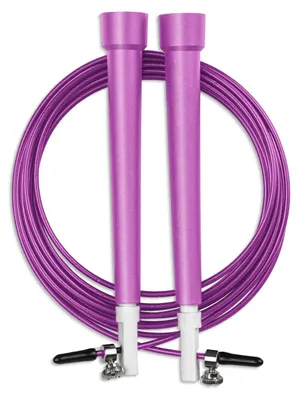 Obrázek produktu pro Neo-Sport NS-955 Švihadlo, ocelové lanko, fialové
