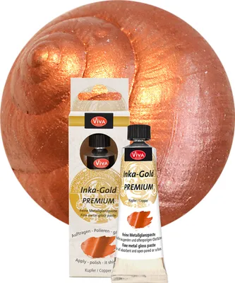 Produktbild von Inka Gold 40g - Kupfer - Vergoldung Politur - Bastelfarbe