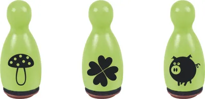 Produktbild von Mini Stempel 1,2cm VE=6x3 Stück Glück