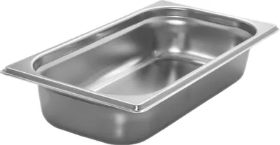 Produktbild von GN 1/3 Gastronormbehälter GN-Behälter Edelstahl 2,5 Liter Tiefe 65mm