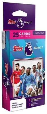 Obrázok produktu pre Zberateľské karty Premier League pre sezónu 2026/2027 – ekologická edícia