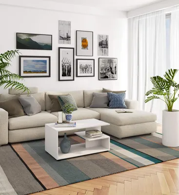 Immagine prodotto di Tavolino PIN, 90 cm, dal design senza tempo, perfetto per il vostro soggiorno