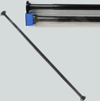 Produktbild von Teleskopstange DUSCHVORHANGSTANGE für Duschvorhang ALU von 140 bis 250cm Schwarz