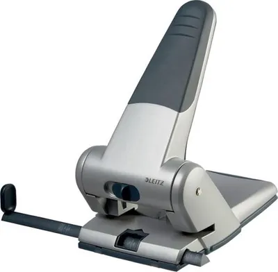 Produktbild von LEITZ Registraturlocher 5180, Stanzleistung: 65 Blatt silber 5180-00-84