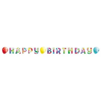 Image de Guirlande de ballons en papier 174 x 13 cm